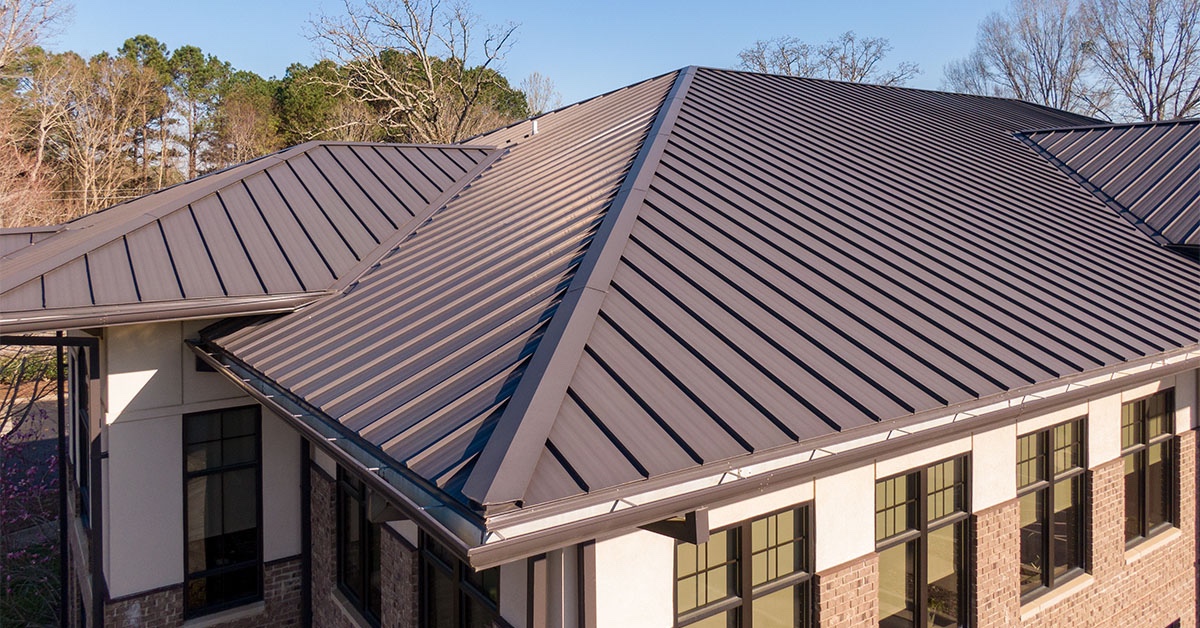 New standing seam metal roof installed by Delta Roofing & Restoration in Paragould, Arkansas